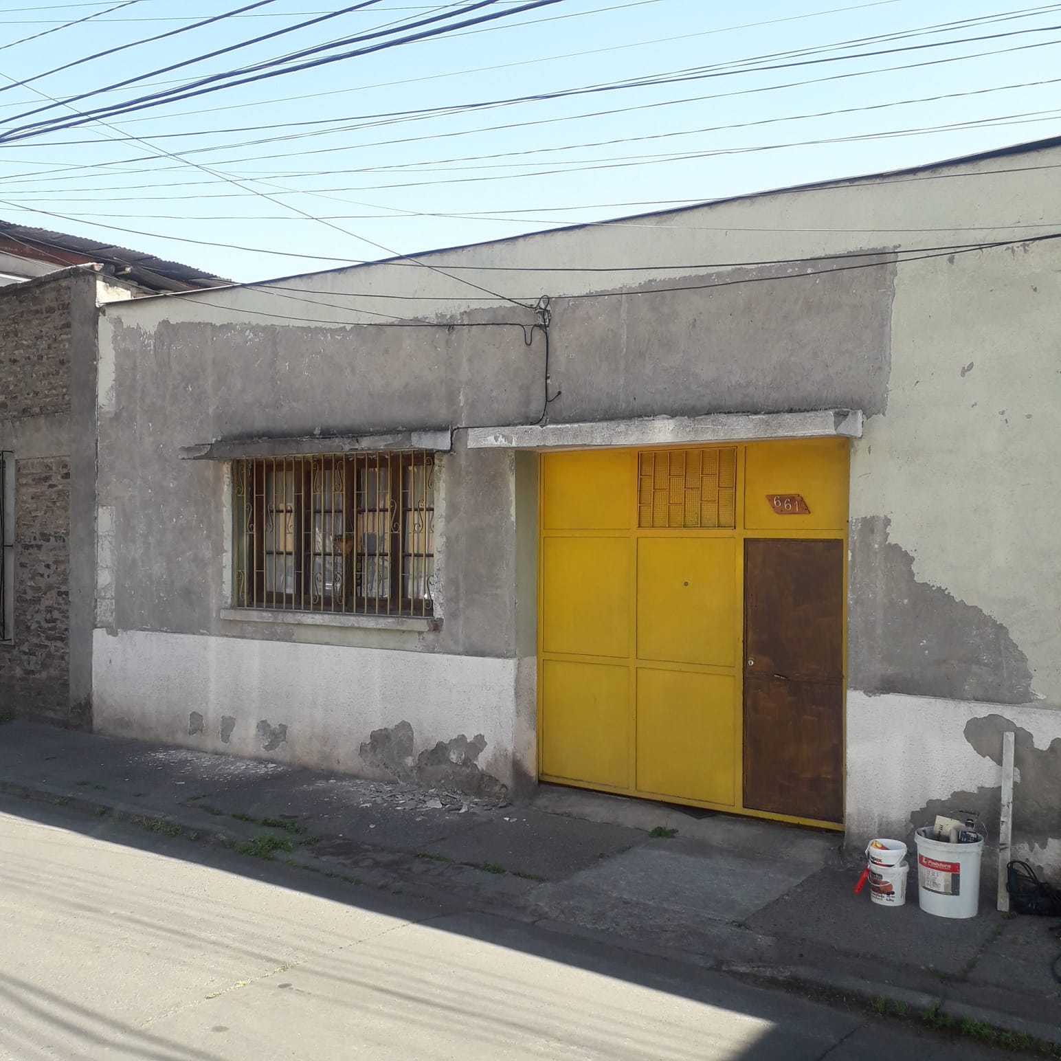 Pintura Fachada antes